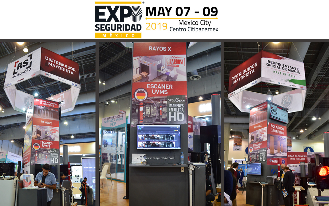 SecuScan® at EXPO SEGURIDAD 2019 in Mexiko SECUSCAN